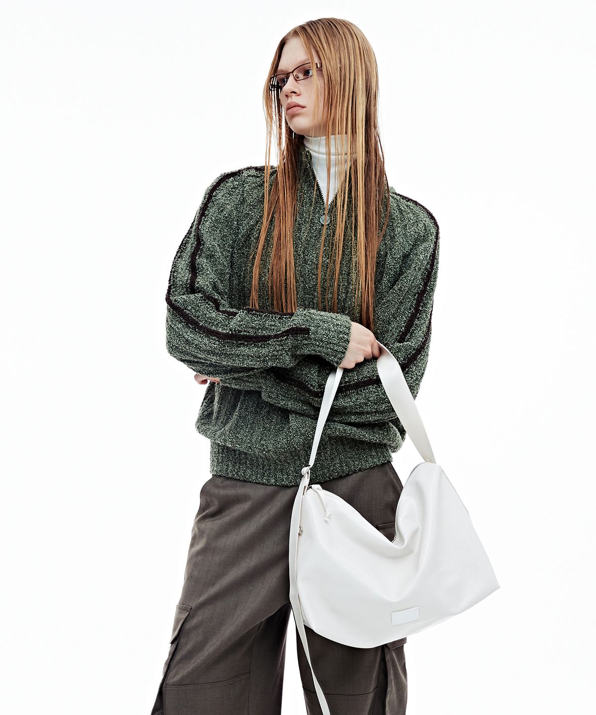 페넥(FENNEC) LEATHER HOBO BAG (2colors)