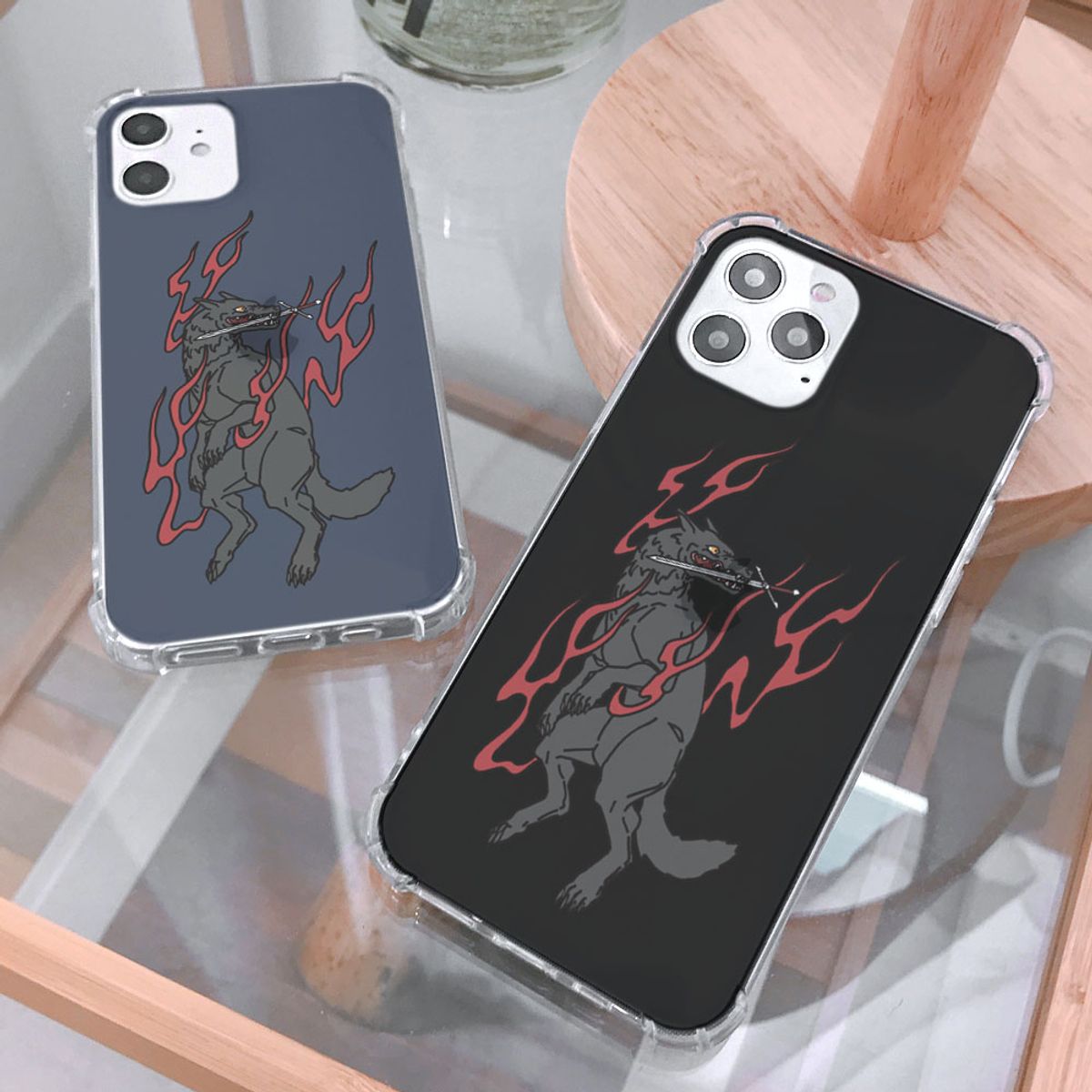 아칸(AKAN) blackiinnk WOLF 01 방탄케이스