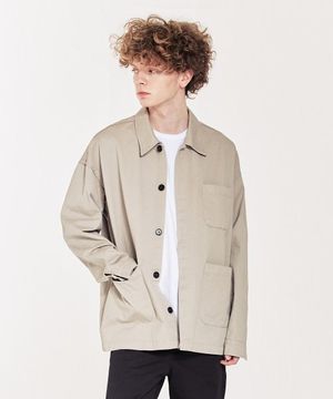 T[3003]유니버셜 셔츠자켓(베이지)