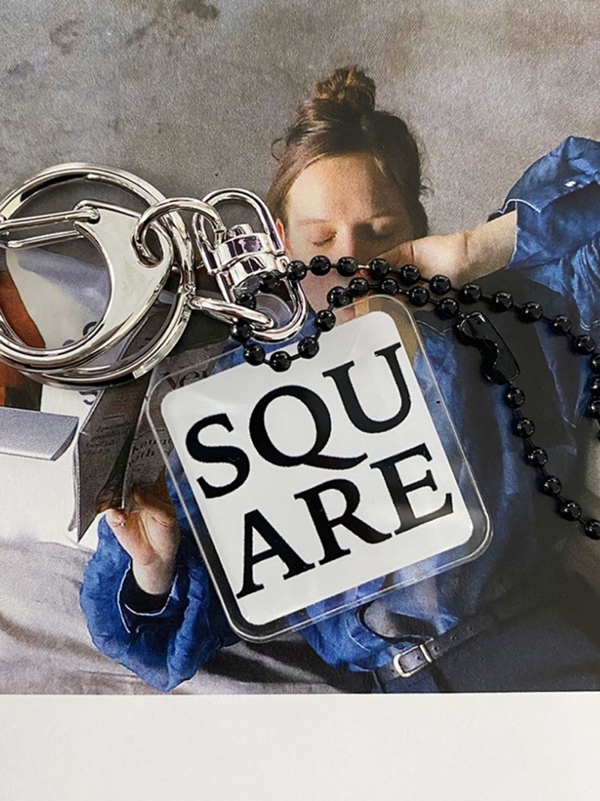 애프터눈라이브(AFTERNOONLIVE) Square Keyring