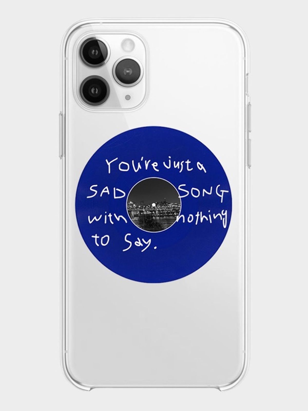 애프터눈라이브(AFTERNOONLIVE) Sound is Colour! Iphone Case (Blue)