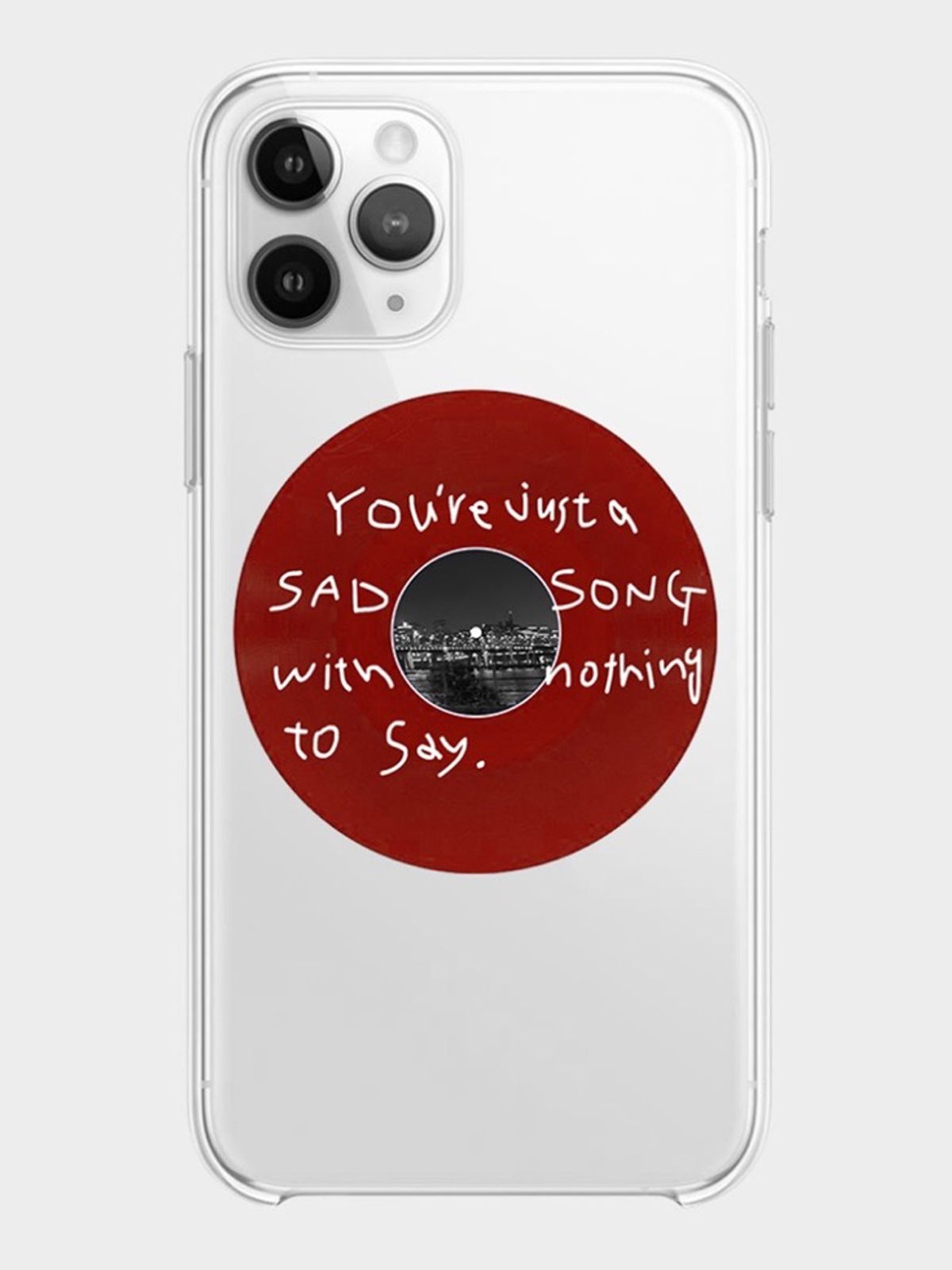 애프터눈라이브(AFTERNOONLIVE) Sound is Colour! Iphone Case (Red)
