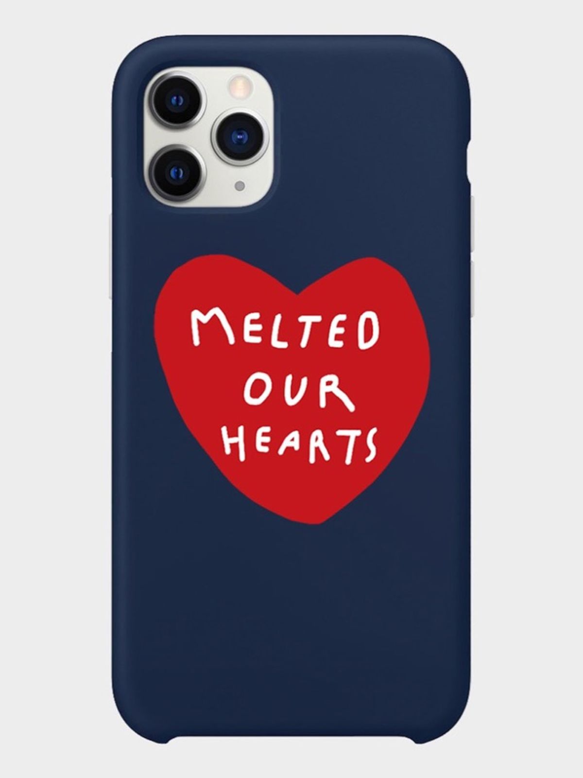 애프터눈라이브(AFTERNOONLIVE) Melted Our Hearts Iphone Case (Aurora Red/Navy Blue)