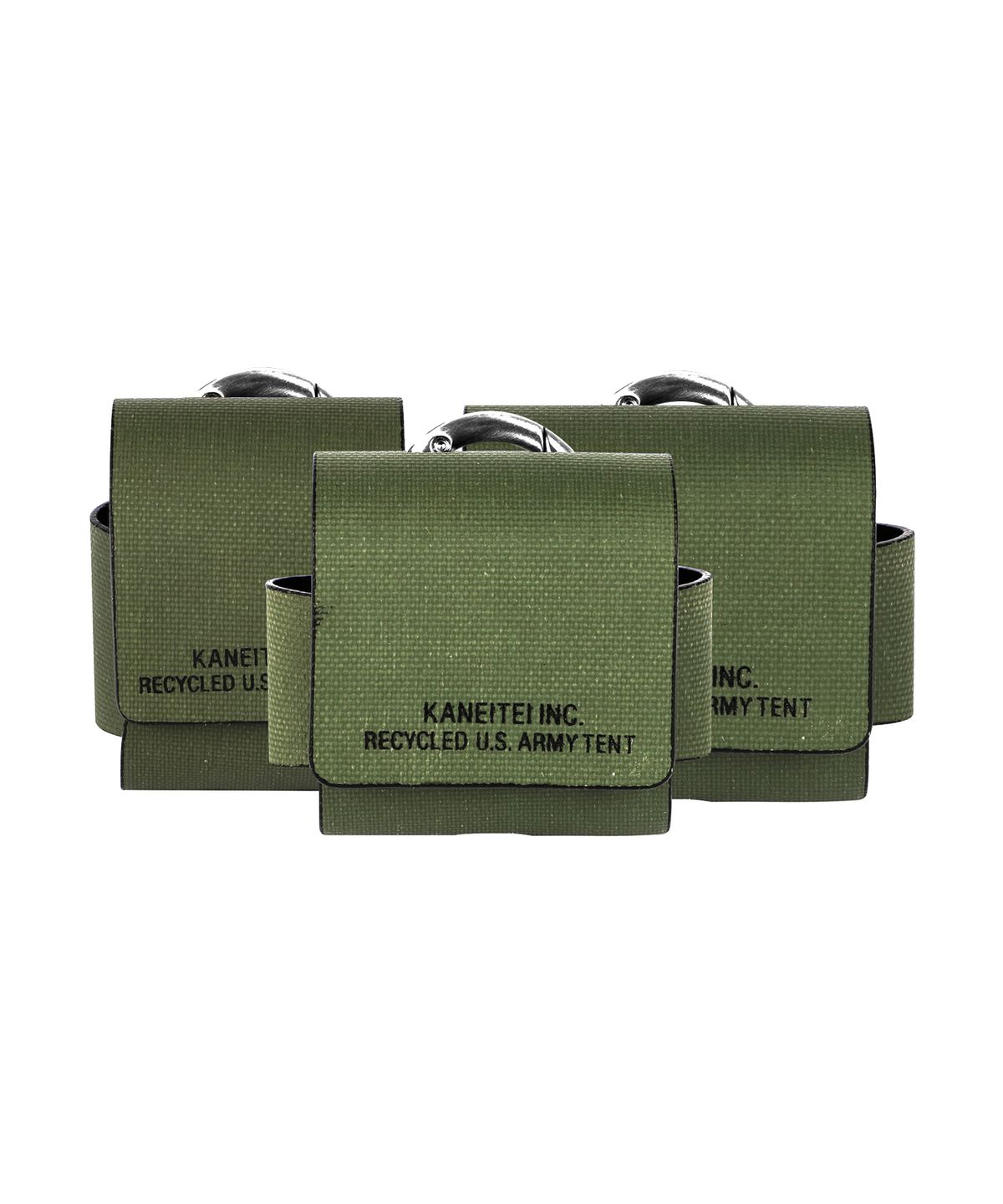 카네이테이(KANEITEI) AIRPODS CASE (OLIVE DRAB) / UPCYCLED