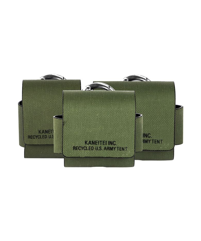 AIRPODS CASE (OLIVE DRAB) / UPCYCLED