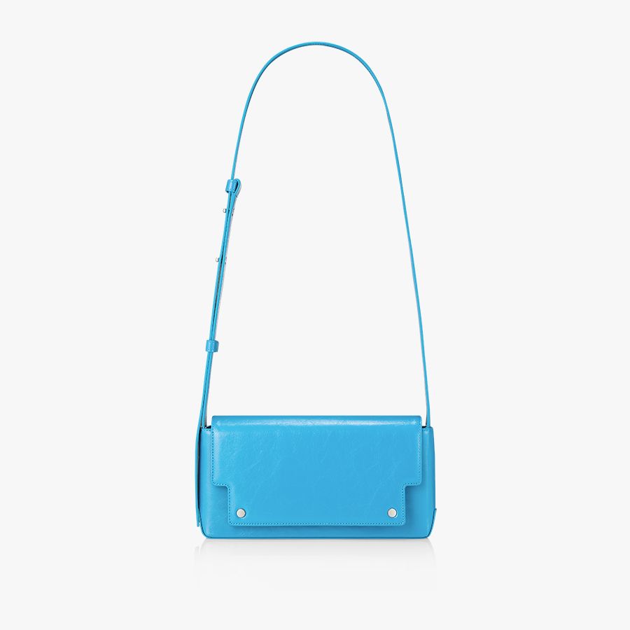 MUSINSA公式 | FINDKAPOOR MARC BAG 26 CRINKLED - TURQUOISE