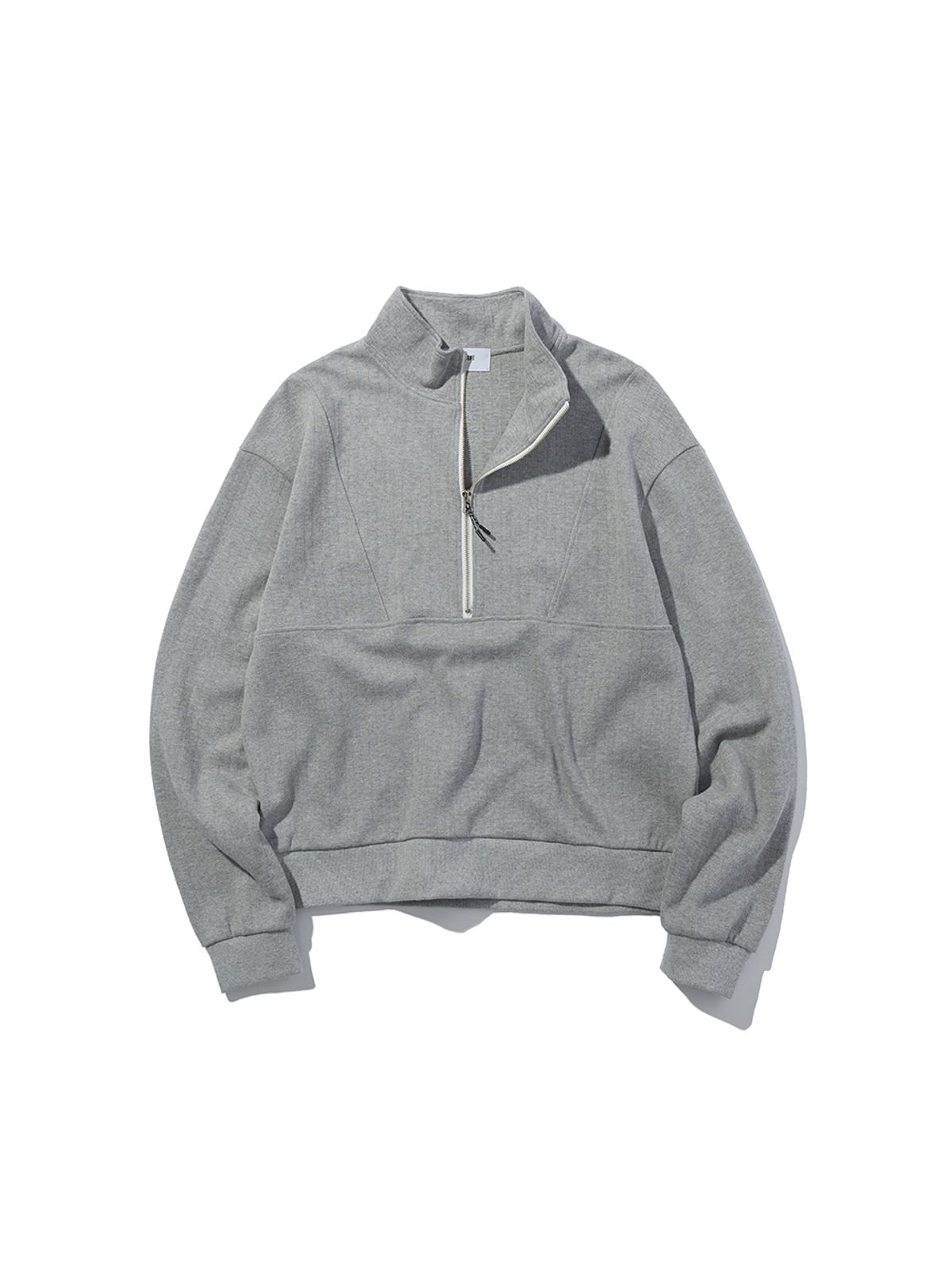 사운즈라이프(SOUNDSLIFE) Active Half Zip Pullover Melange Grey
