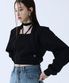 Bolero Layered Sweat_Black