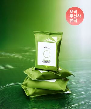 [SET] 녹두 약산성 클렌징 워터 티슈 20매 x 5ea (총 100매)