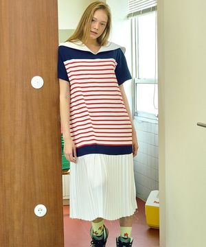 MMCW BACK RIB SAILOR DRESS/NAVY