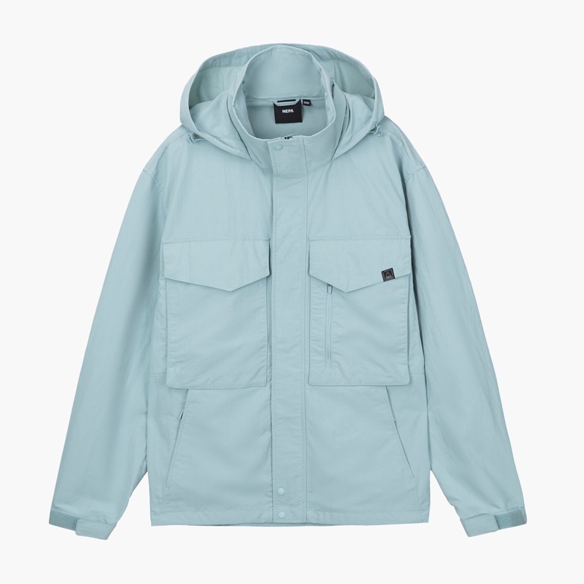 네파(NEPA) 7ID0671 남성 타슬란 유틸리티 자켓 GREYISH MINT