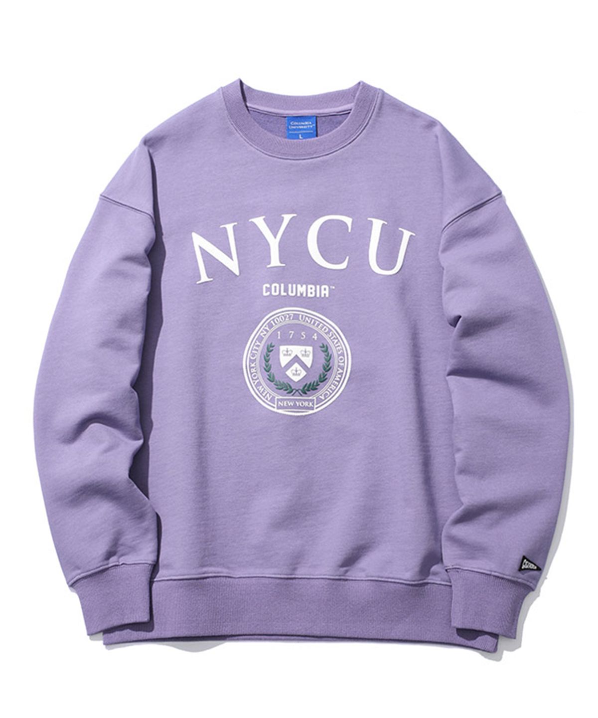 컬럼비아 유니버시티(COLUMBIA UNIVERSITY) NYCU SEAL SWEATSHIRTS 라이트바이올렛