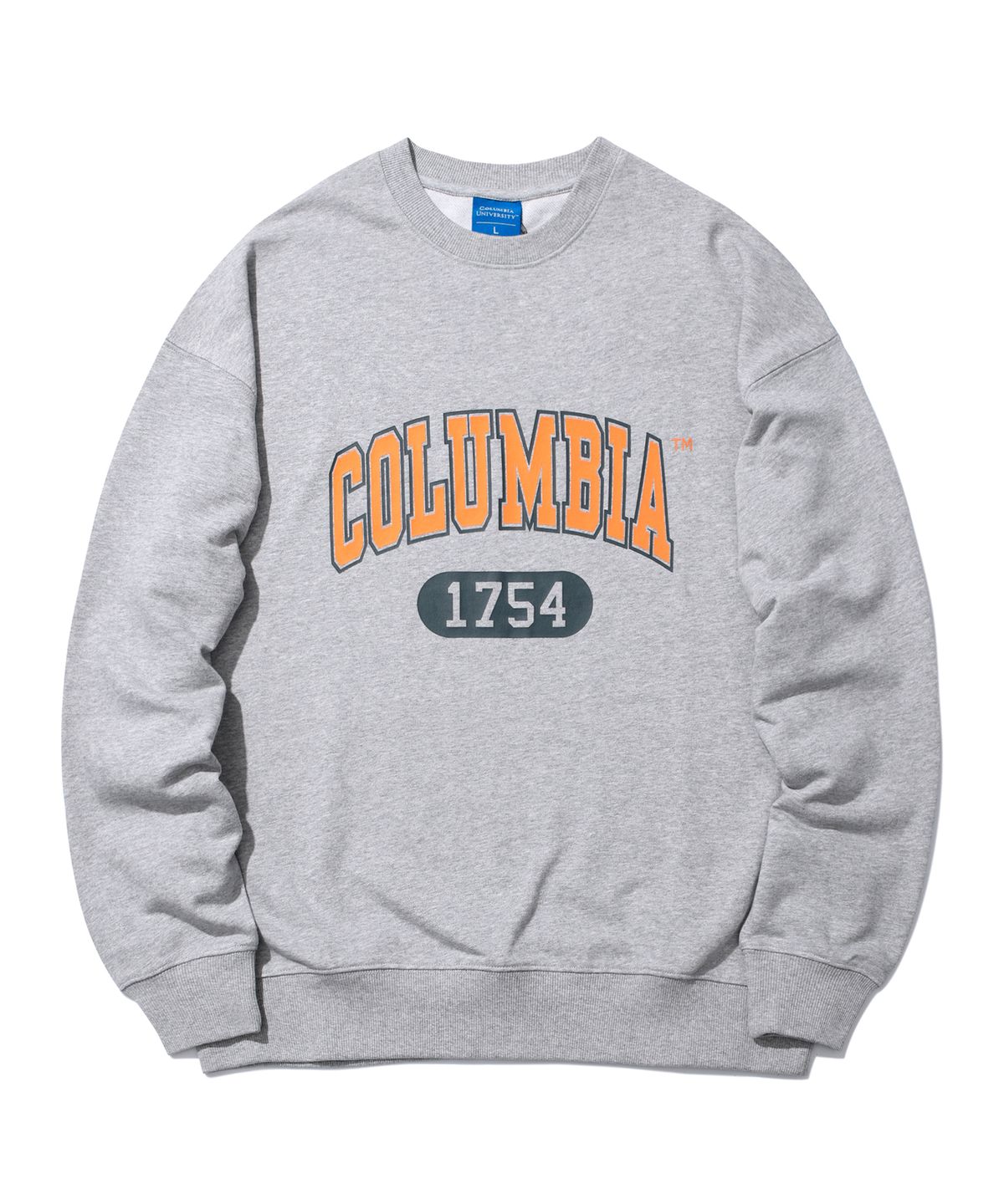 컬럼비아 유니버시티(COLUMBIA UNIVERSITY) 1754 ARCH LOGO LIGHT TERRY SWEATSHIRTS 멜란지그레이