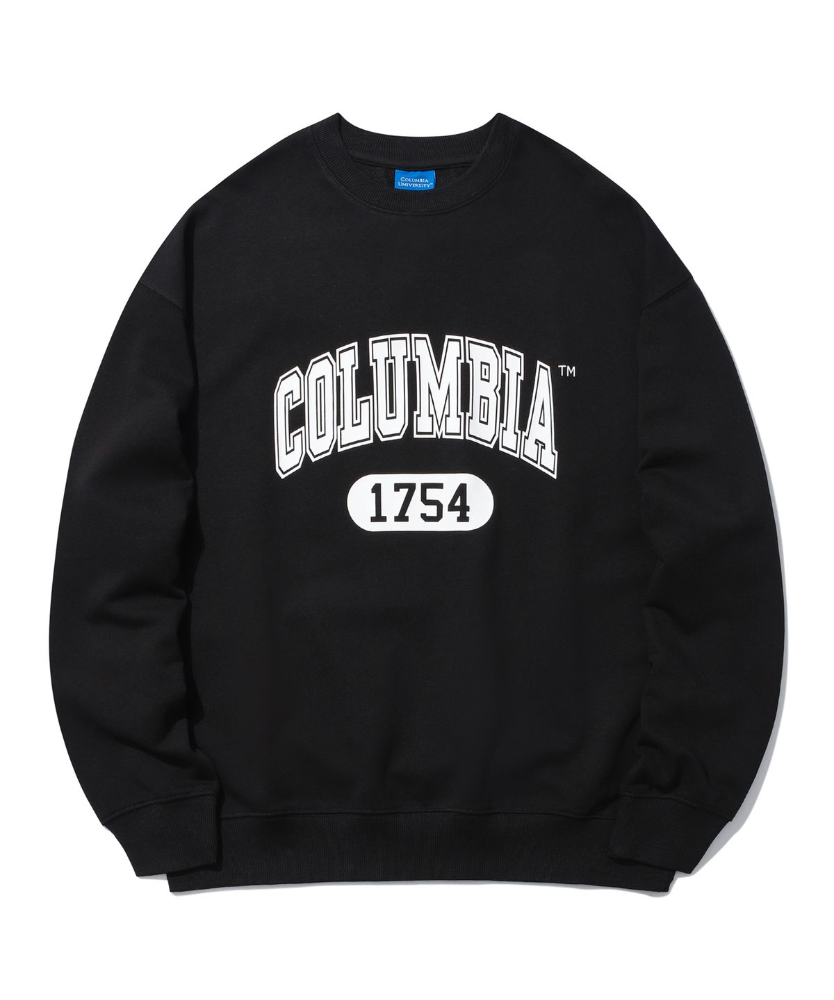 컬럼비아 유니버시티(COLUMBIA UNIVERSITY) 1754 ARCH LOGO LIGHT TERRY SWEATSHIRTS 블랙