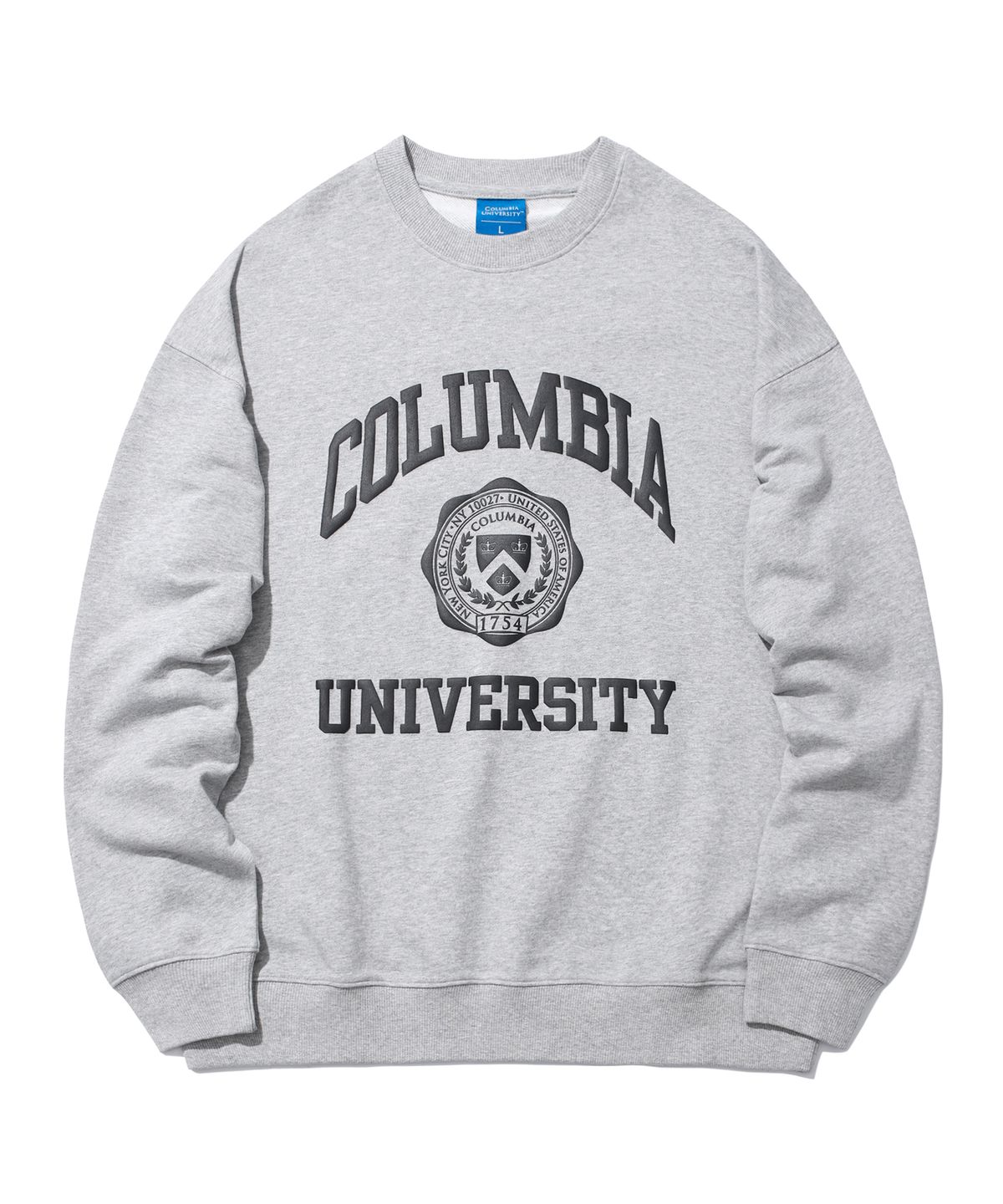 컬럼비아 유니버시티(COLUMBIA UNIVERSITY) UNIVERSITY SEAL LIGHT TERRY SWEATSHIRTS 멜란지그레이