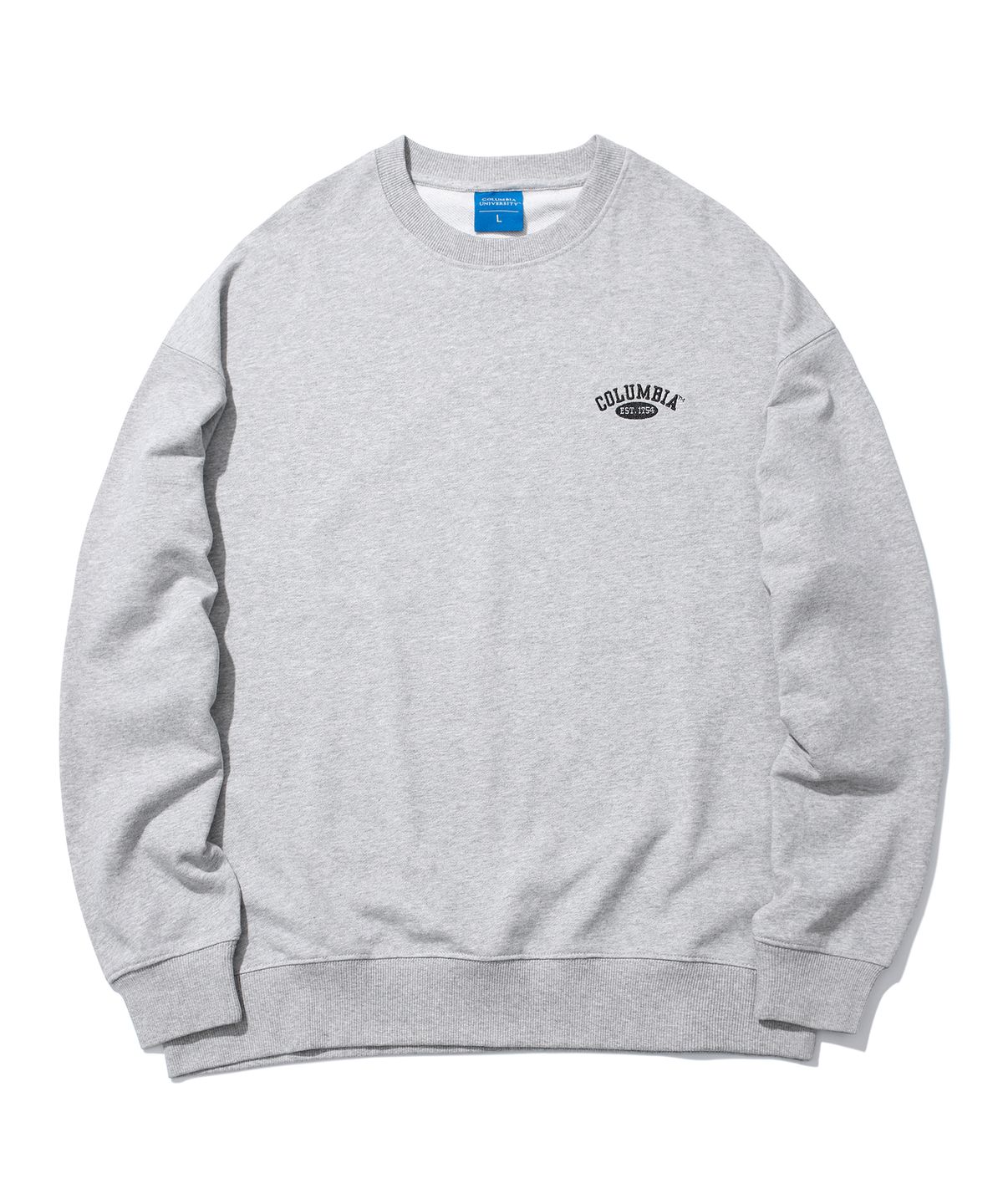 컬럼비아 유니버시티(COLUMBIA UNIVERSITY) CU ARCH LOGO LIGHT TERRY SWEATSHIRTS 멜란지그레이