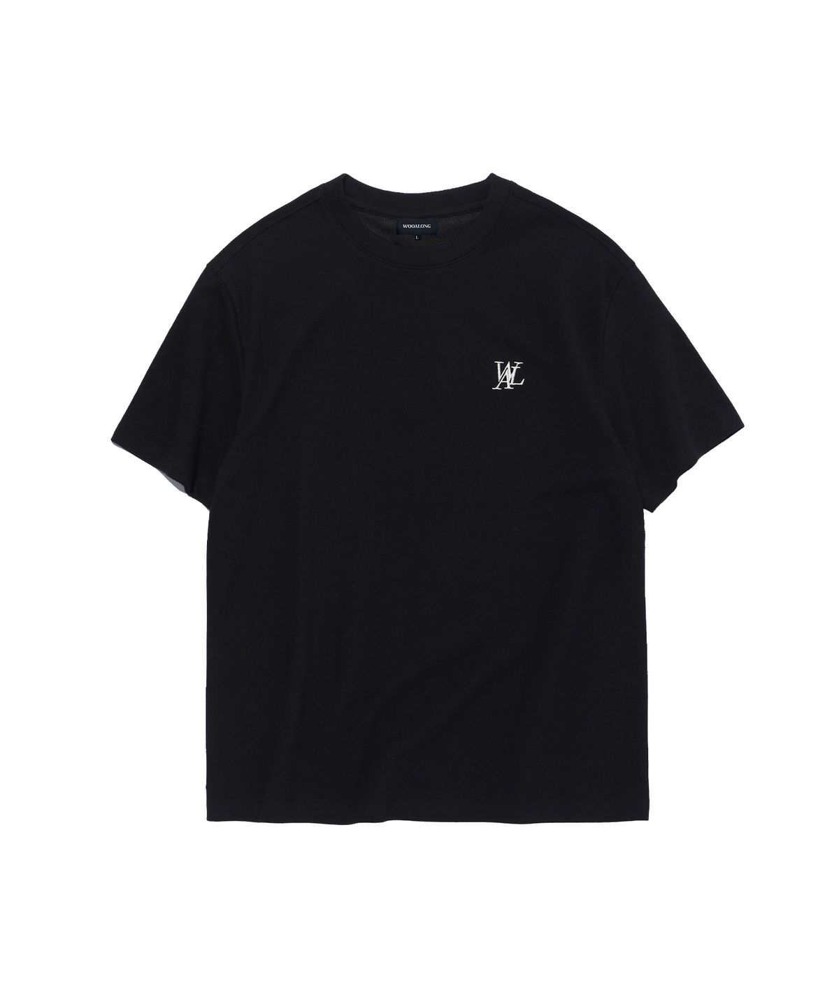 우알롱(WOOALONG) OG Basic T-shirt - BLACK