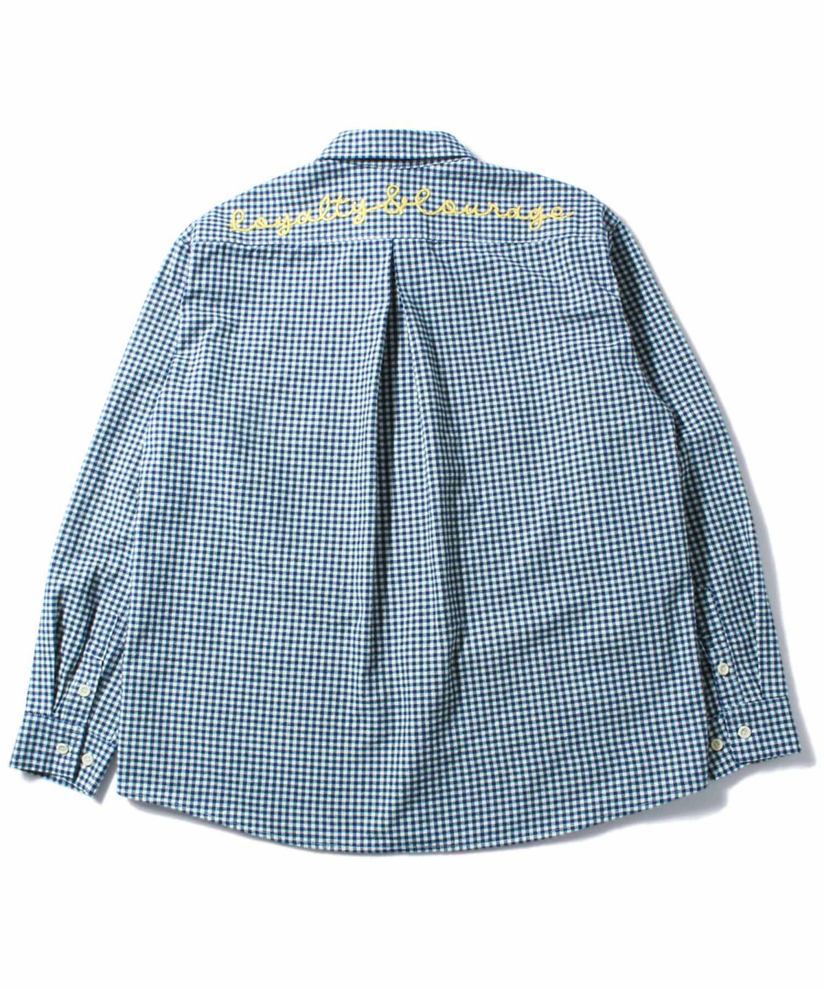 비디알(VDR) GINGHAMCHECK SHIRTS [Blue]