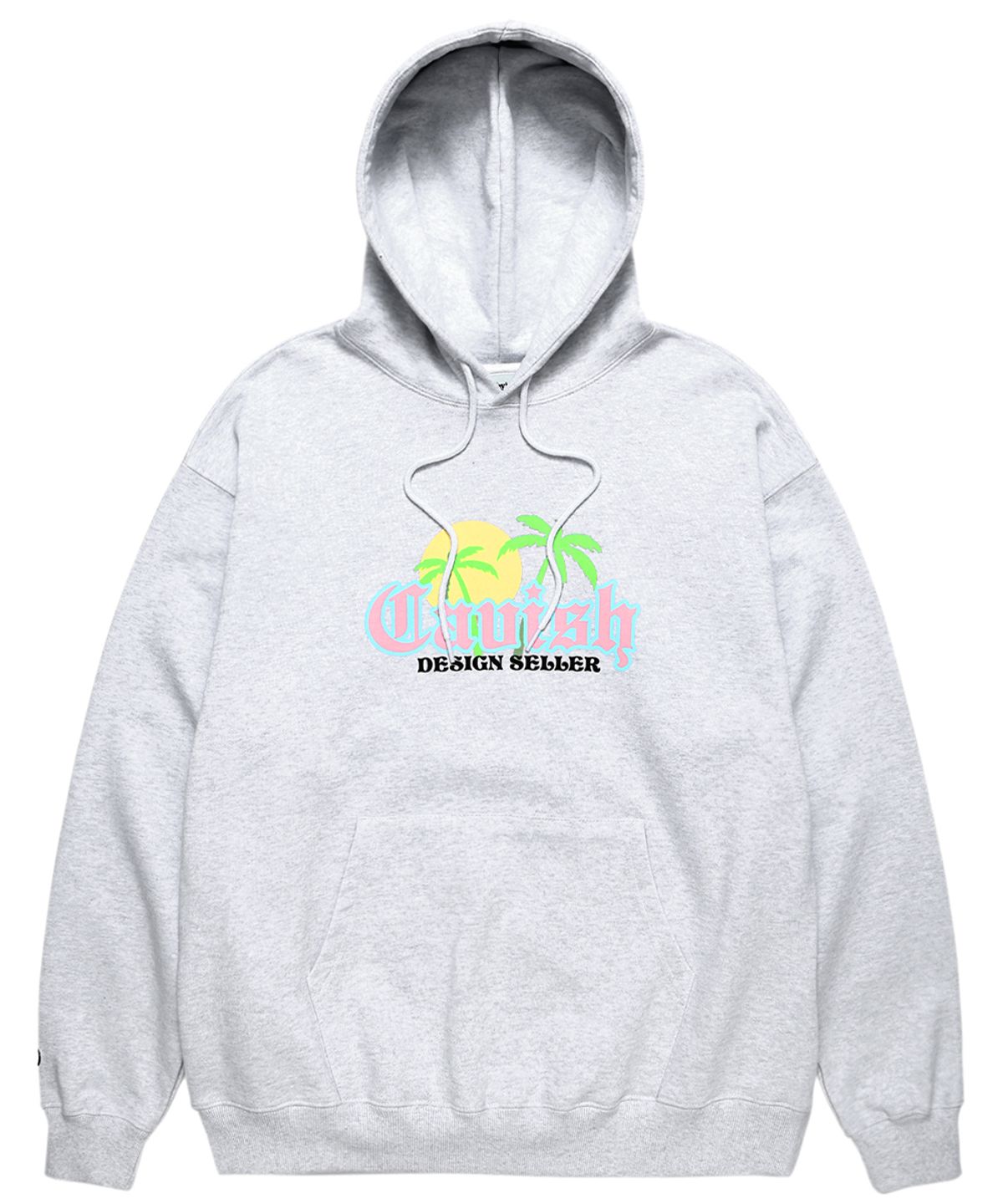 카비시(CAVISH) SUNSET BEACH HOODIE LIGHT GREY (CV2CSUM402A)