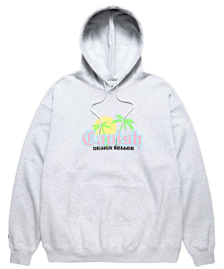 SUNSET BEACH HOODIE LIGHT GREY (CV2CSUM402A)