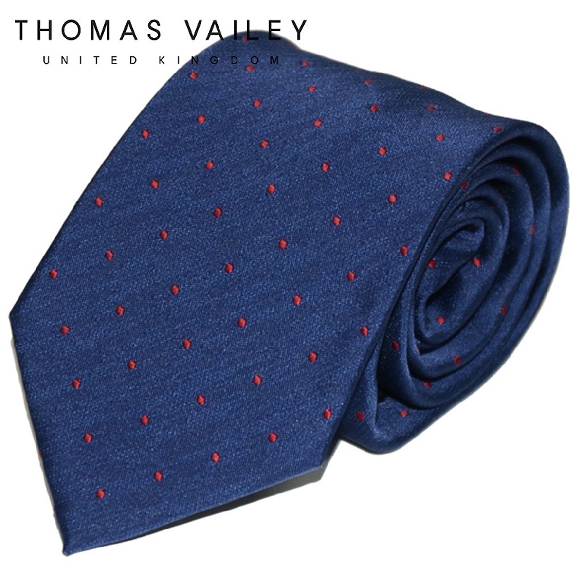 토마스 베일리(THOMAS VAILEY) 패션넥타이-후무스 네이비 8cm