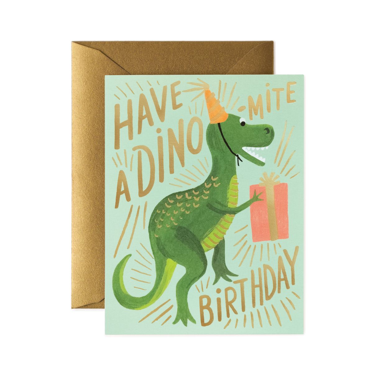 라이플 페이퍼(RIFLE PAPER) Dino-mite Birthday Card 생일 카드