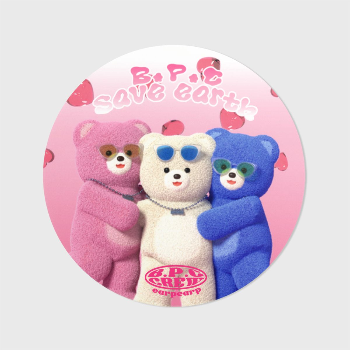 어프어프(EARPEARP) LOVELY BPC CREW-PINK(마우스패드)