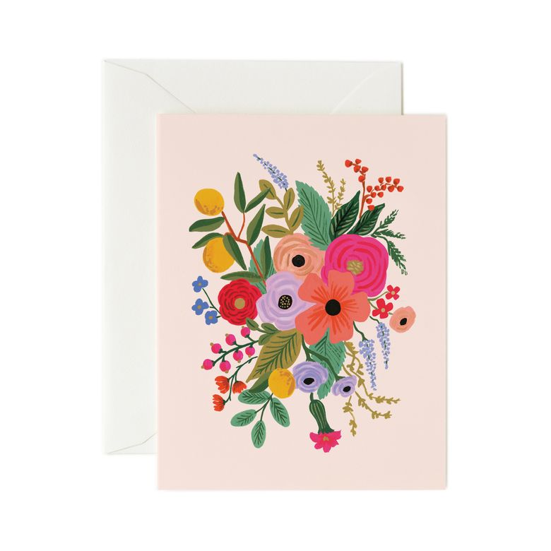 Garden Party Blush Card 일상 카드