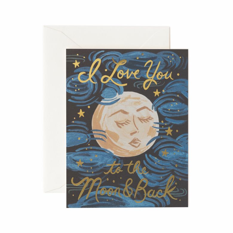 To the Moon and Back Card 사랑 카드
