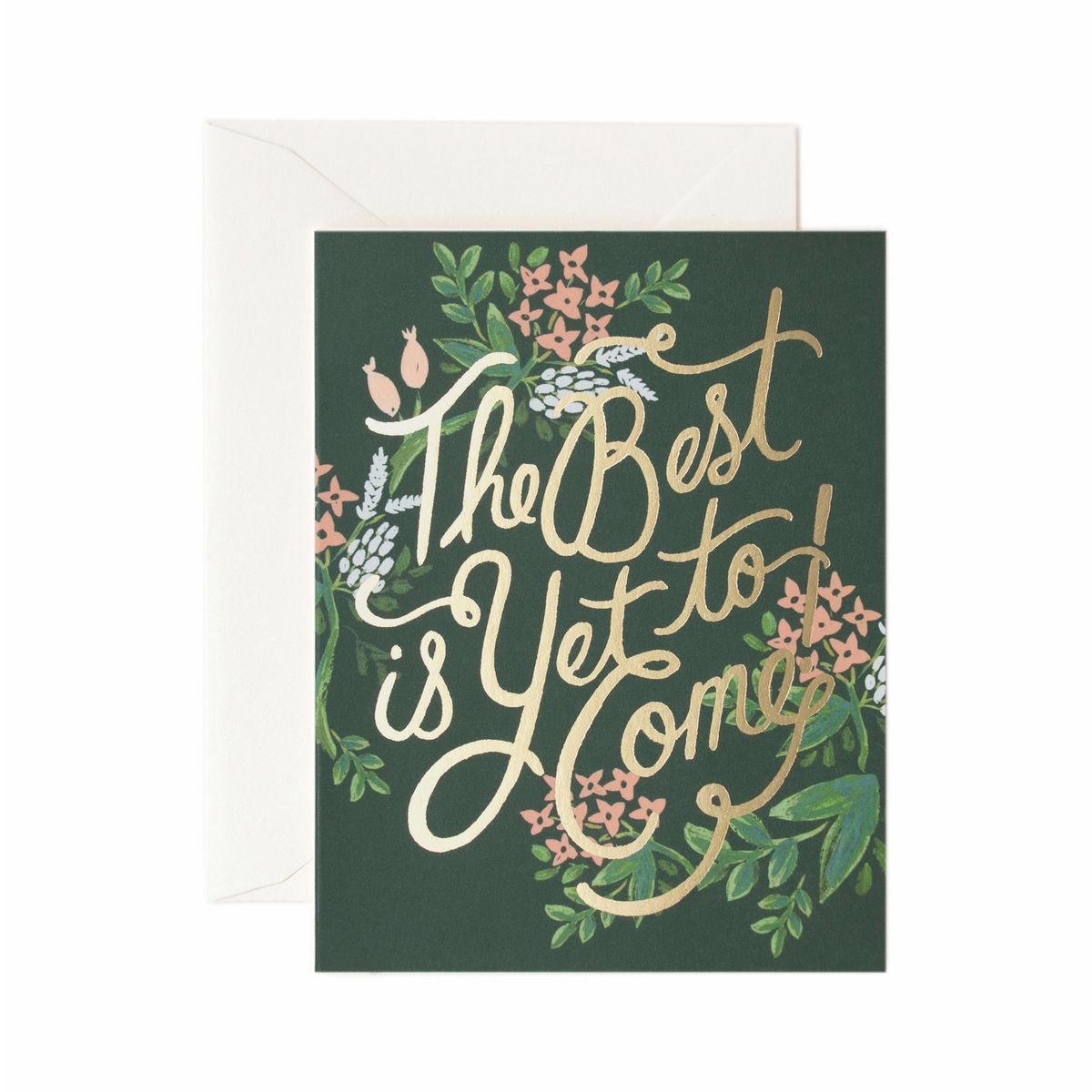 라이플 페이퍼(RIFLE PAPER) The Best is Yet to Come Card 응원 카드
