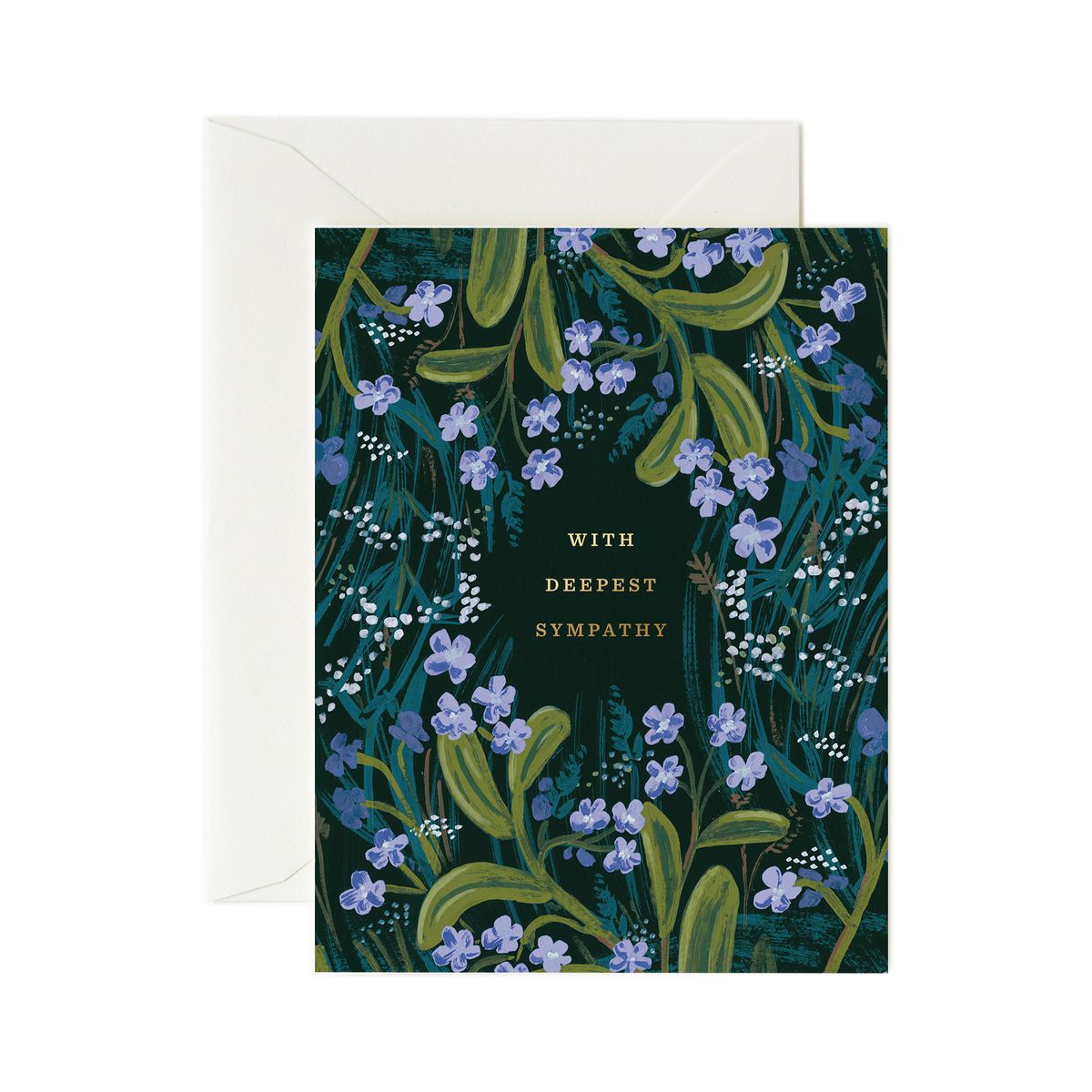 라이플 페이퍼(RIFLE PAPER) Sympathy Bouquet Card 위로 카드