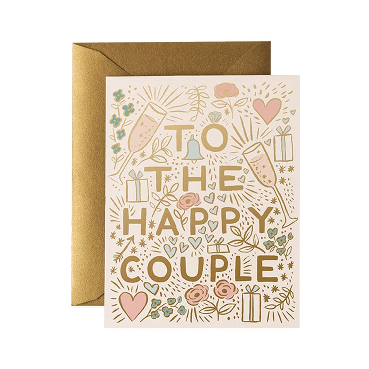 라이플 페이퍼(RIFLE PAPER) To the Happy Couple Card 웨딩 카드