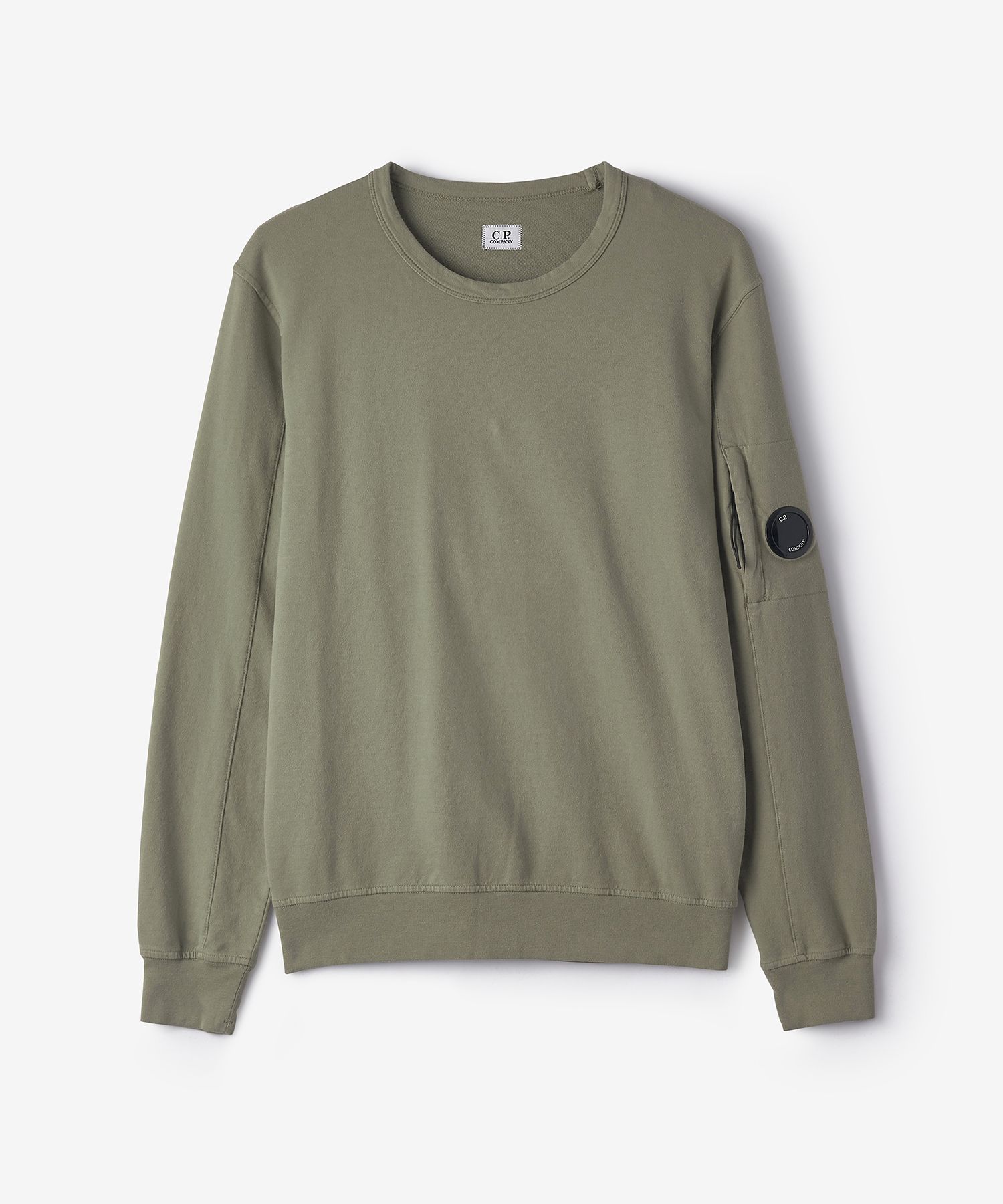 MUSINSA公式 | CP Company Lens Wappen Light Fleece Sweatshirt