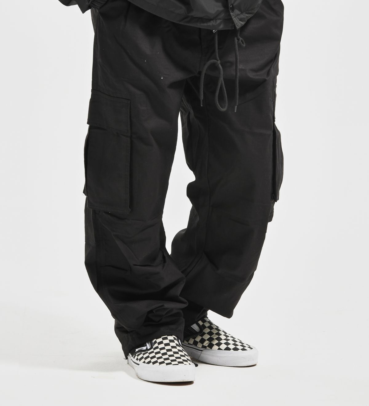 엑스트라오디너리(EXTRAORDINARY) CARGO RIPSTOP PANTS  BLACK
