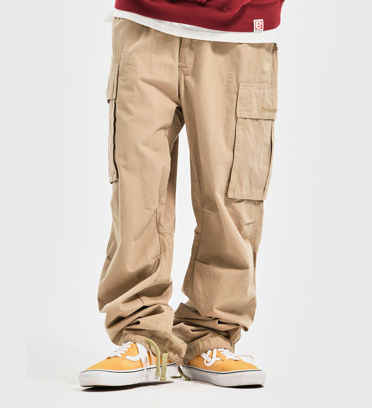 엑스트라오디너리(EXTRAORDINARY) CARGO RIPSTOP PANTS  BEIGE