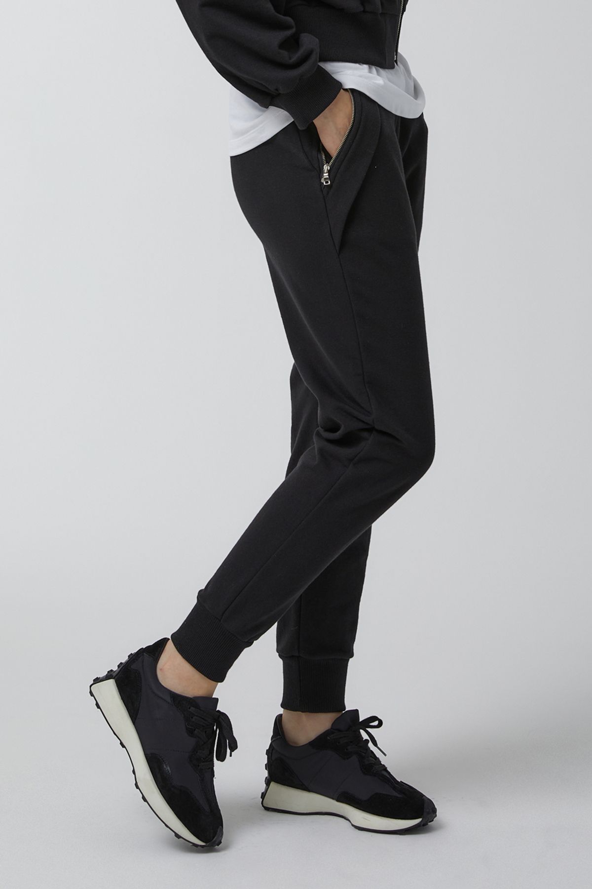 이프지오(IFG5) 지퍼 조거팬츠 (블랙)