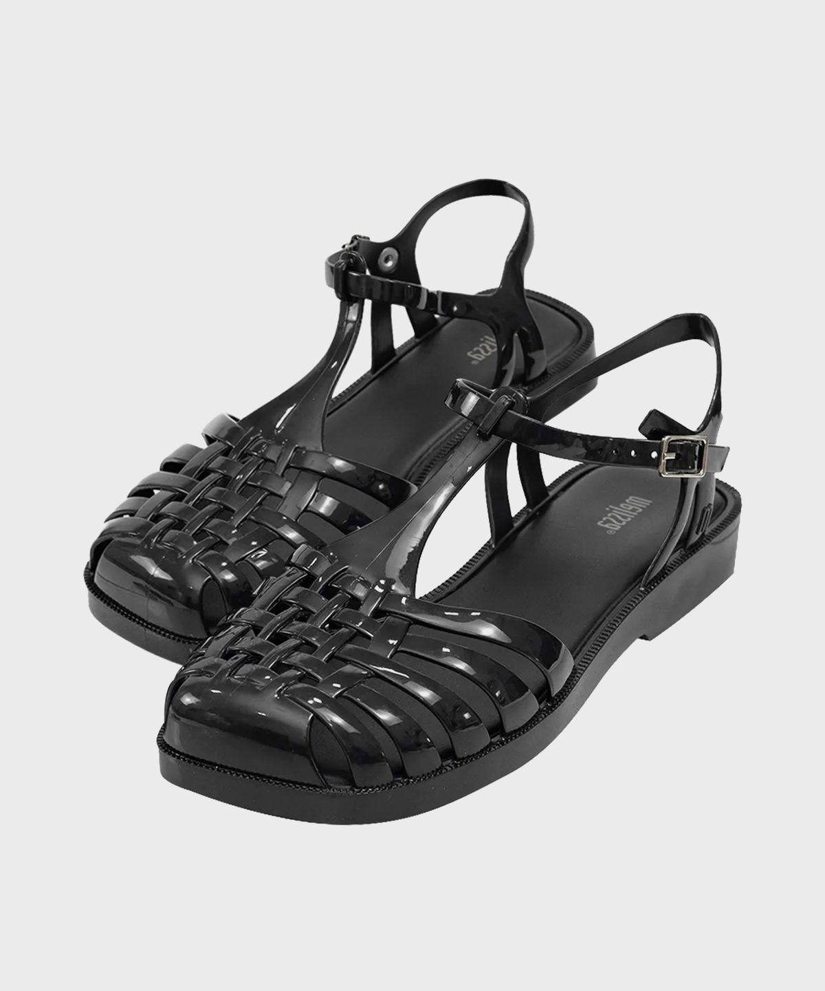 멜리사(MELISSA) 아라냐 콰드라다 샌들 Black