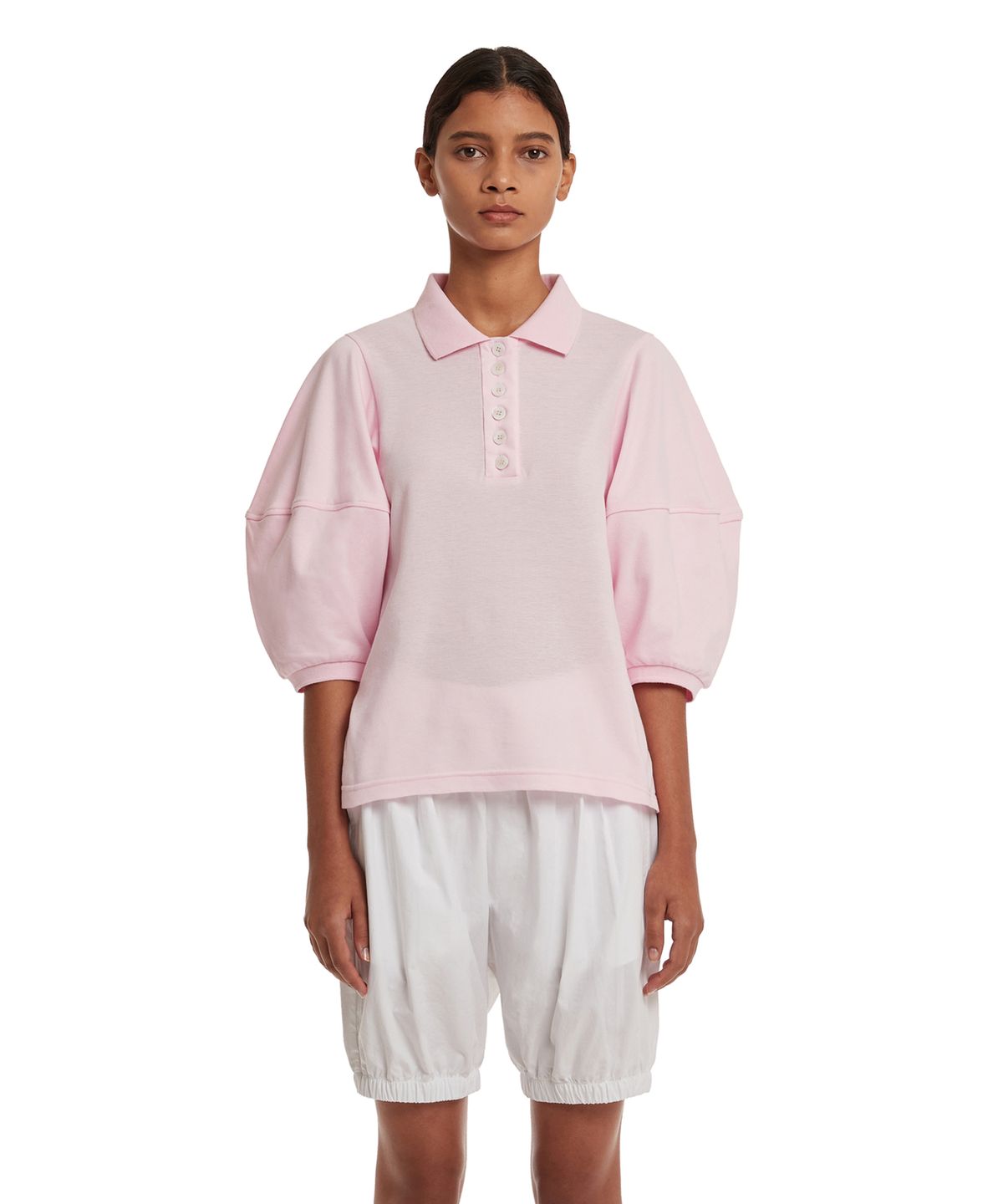 트렁크프로젝트(TRUNK PROJECT) Ballooned Sleeves PK Shirt_Pink