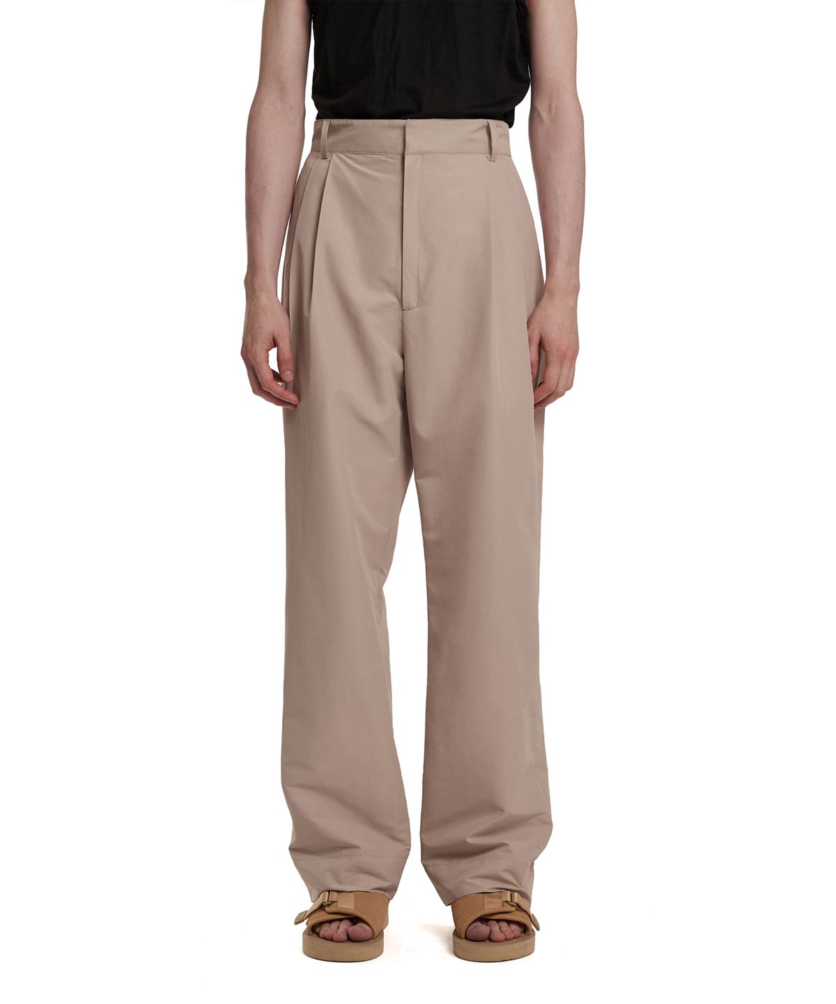 트렁크프로젝트(TRUNK PROJECT) Wide-Leg Trousers_Beige