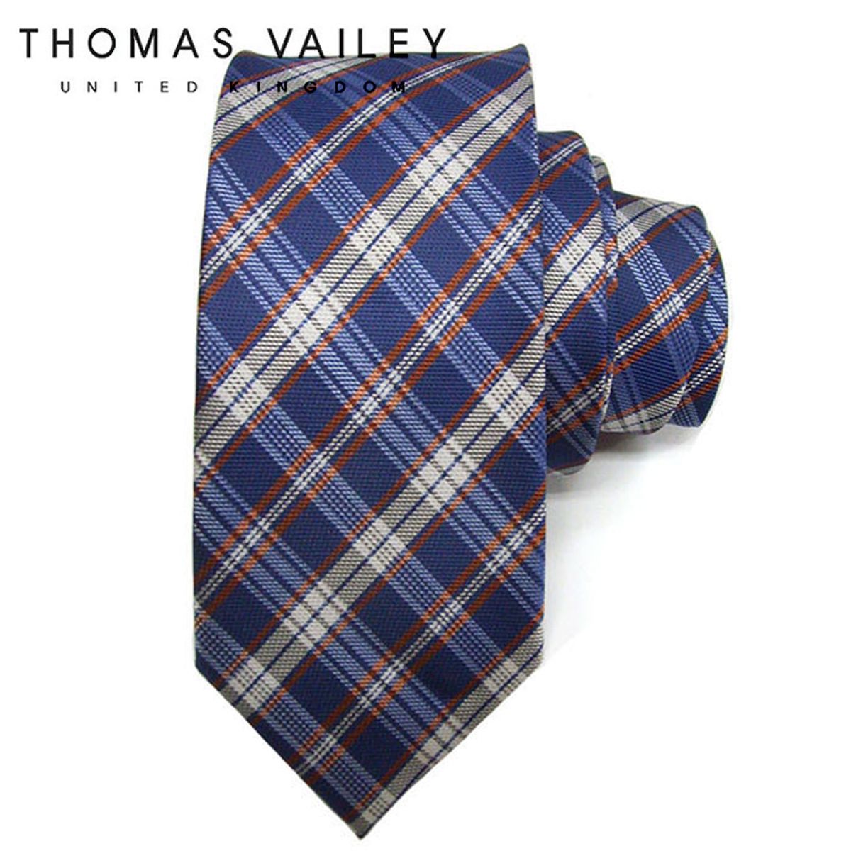 토마스 베일리(THOMAS VAILEY) 패션넥타이-코지 네이비 7cm