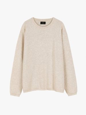 소프트 라운드 니트 오트밀