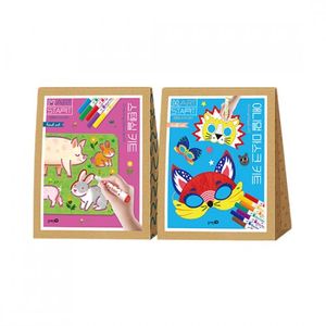 아트스타트: 스텐실 키트 애니멀 마스크 키트 SET