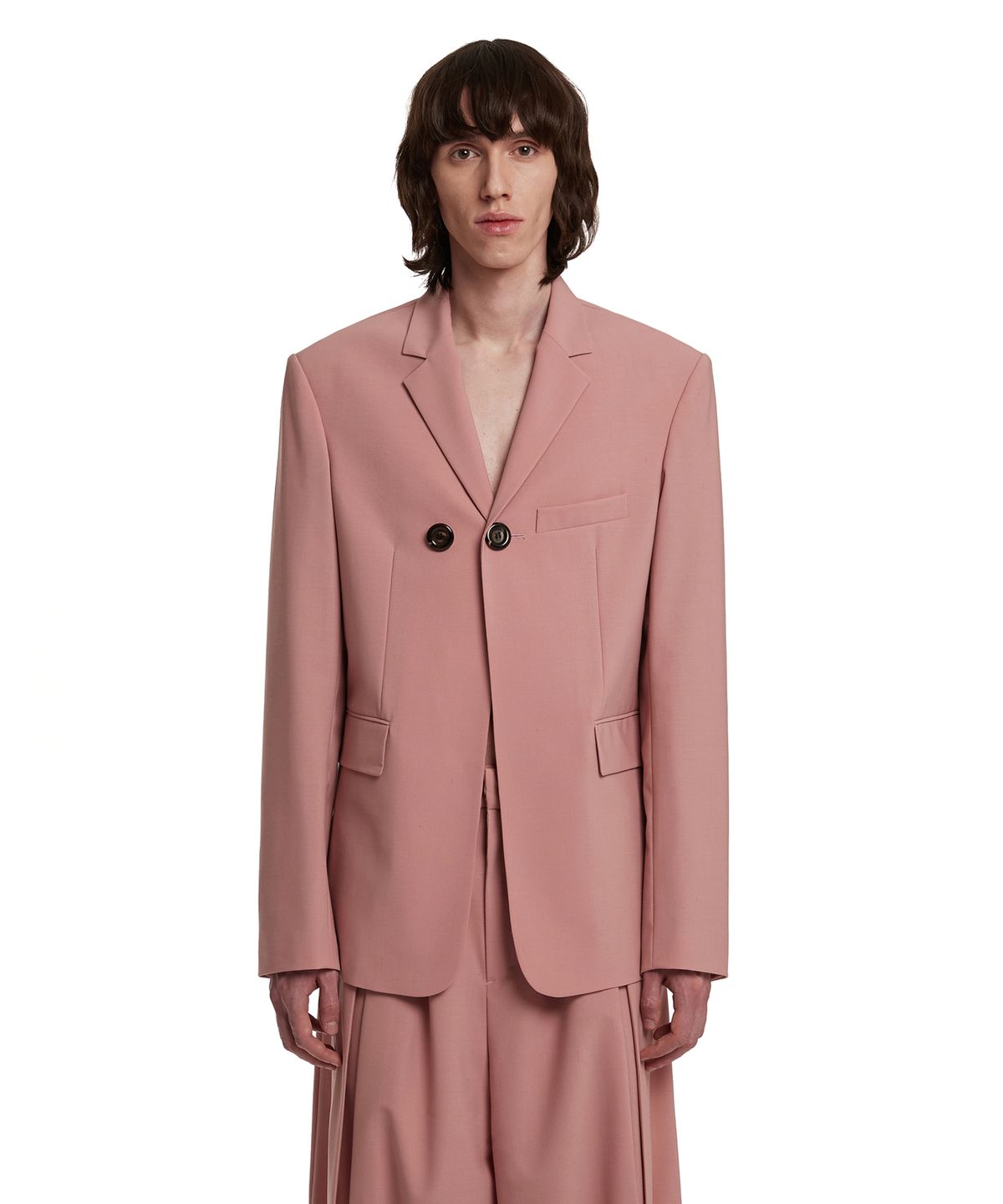 트렁크프로젝트(TRUNK PROJECT) Double-Breasted Blazer_Pink