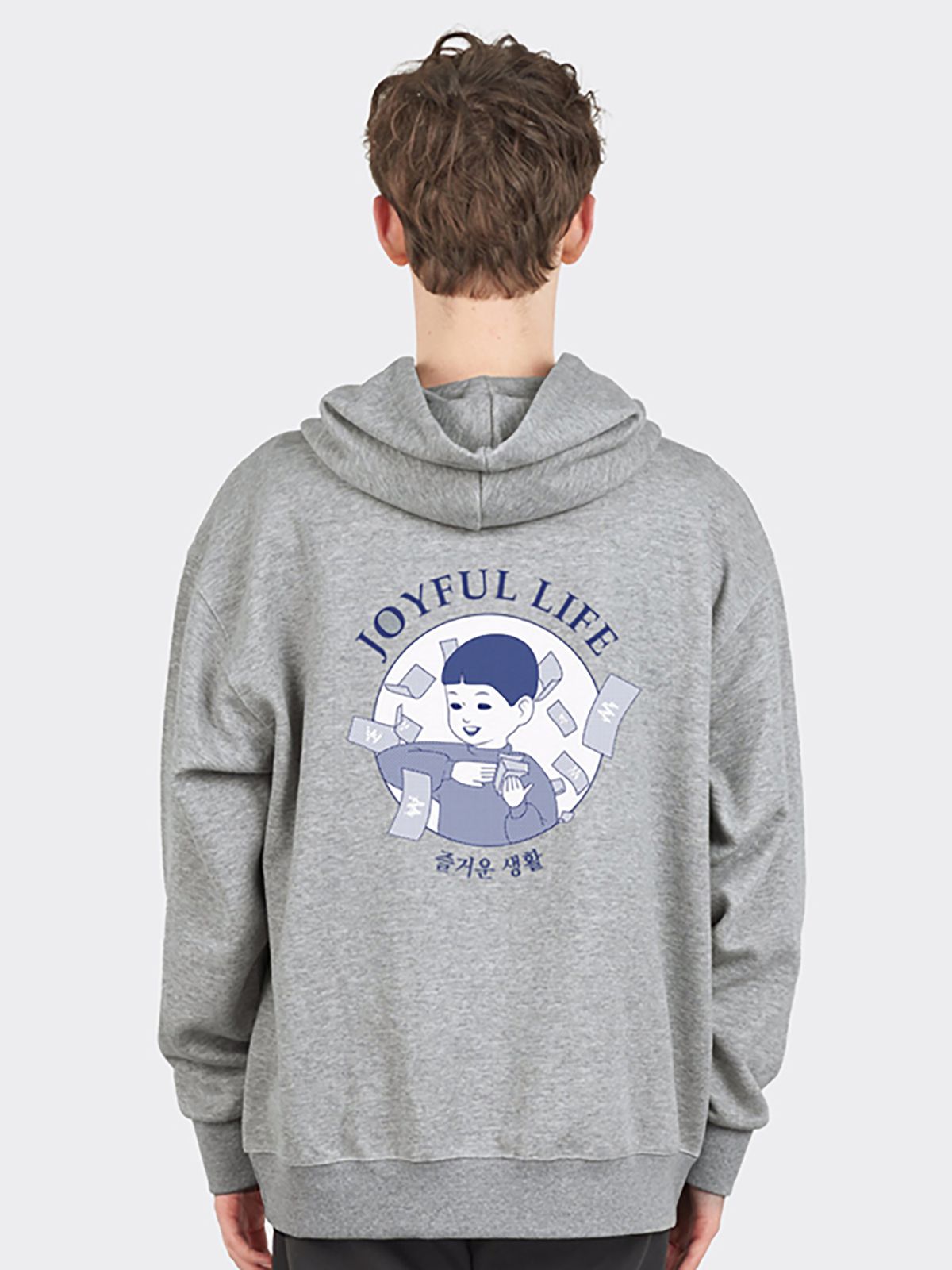 티니타이거(TEENYTIGER) Fun life Hoodie (Grey)