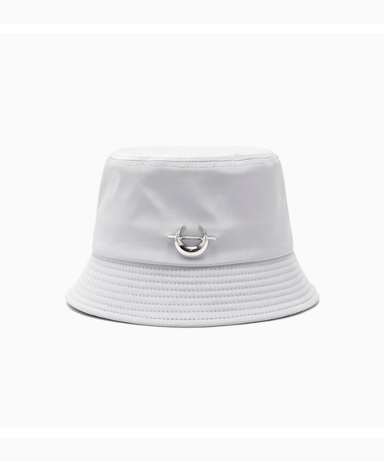 Chrome Bucket Hat Light Gray