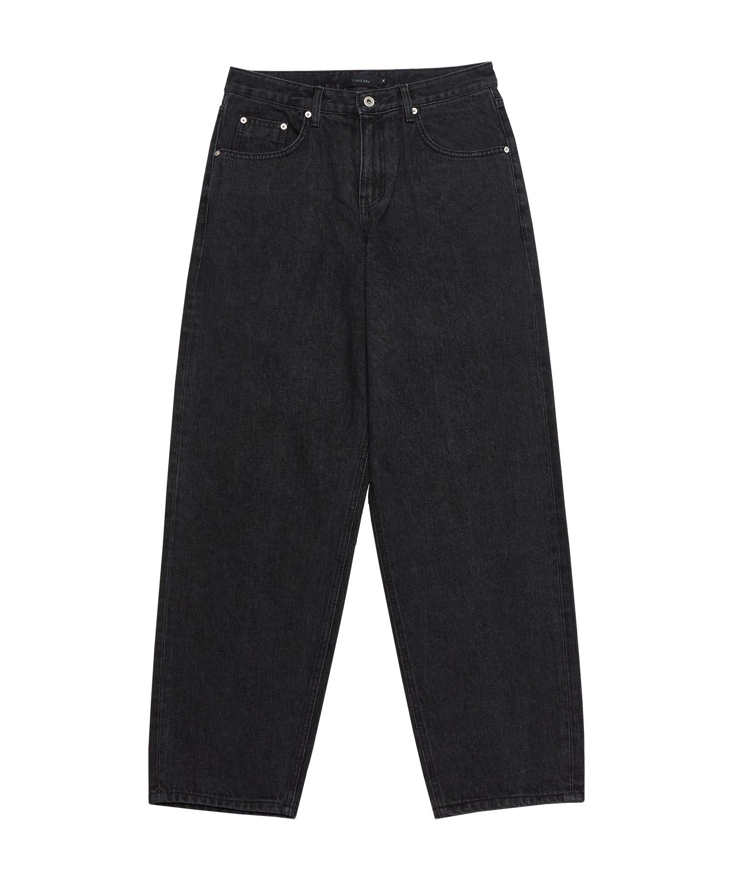 ★関税込★VARZAR★Wide Tapered Retro Denim Pants★ MUSINSA公式 | VARZAR Wide Tapered Retro Denim Pants Black