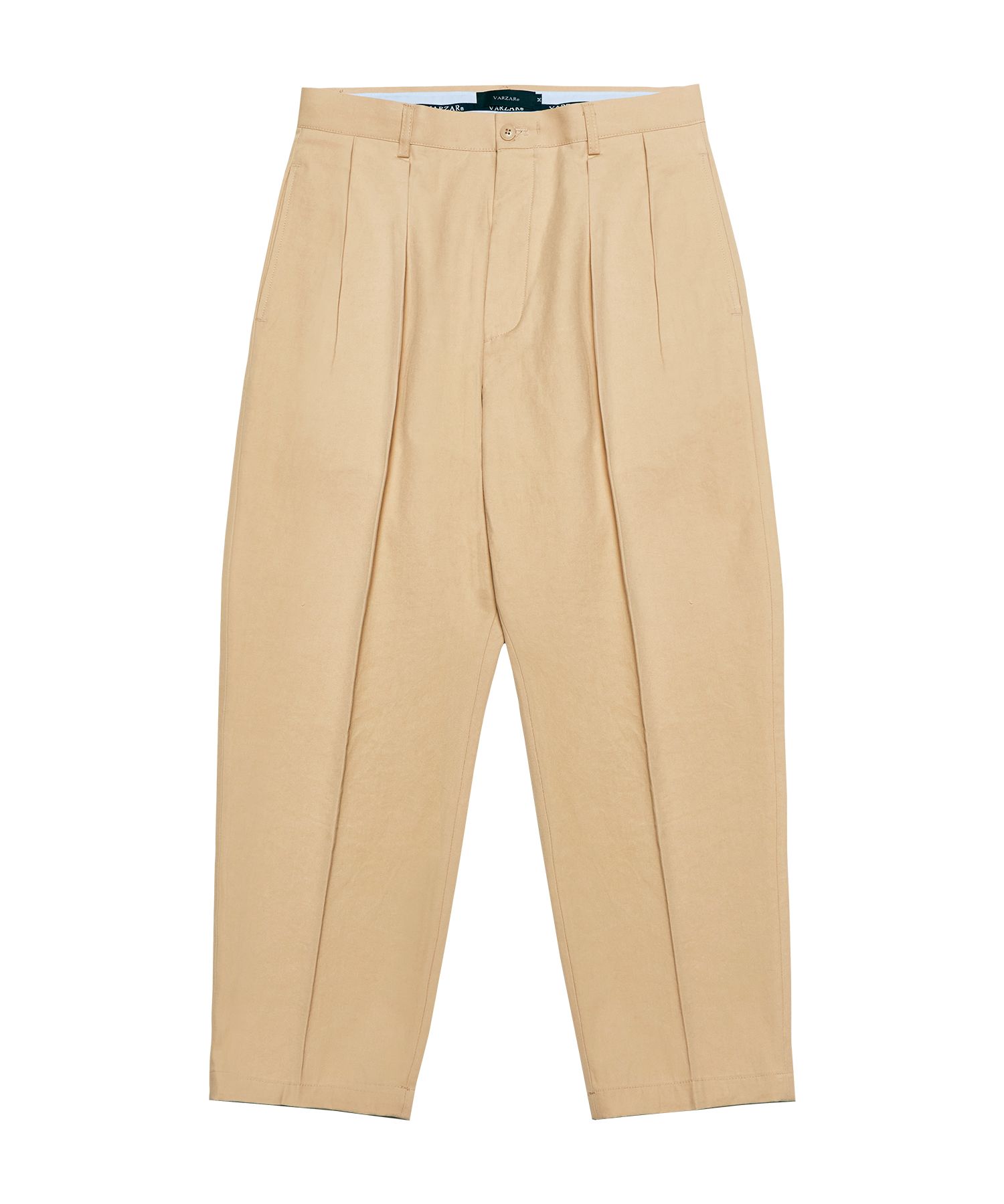 ★関税込★VARZAR★Wide Tapered Wrinkle Free Chino Pants★ MUSINSA | VARZAR Wide Tapered Wrinkle Free Chino Pants Beige