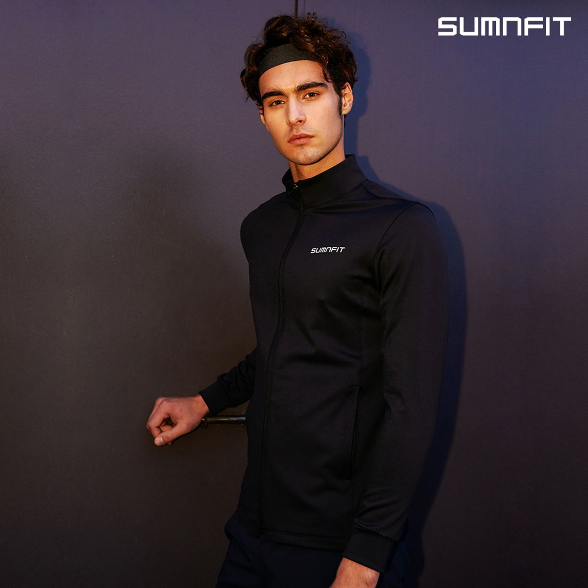 썸앤핏(SUMNFIT) 맨즈 스탠다드 트랙 집업