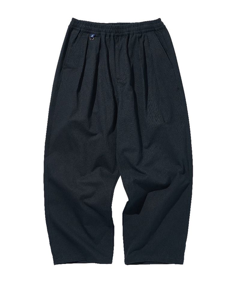 WIDE EASY PANTS / NAVY