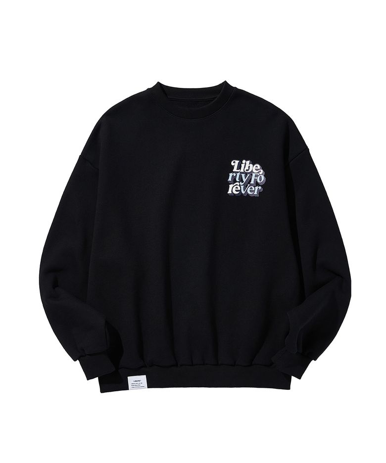 LF LOGO CREWNECK SWEAT / BLACK